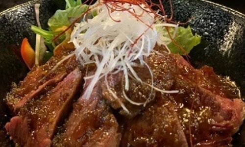 2020年10月4日 #赤身ステーキ丼