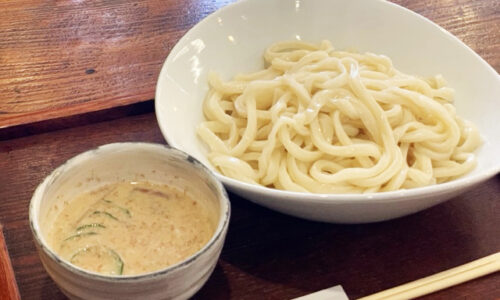 2022年4月10日  #冷し胡麻ダレうどん